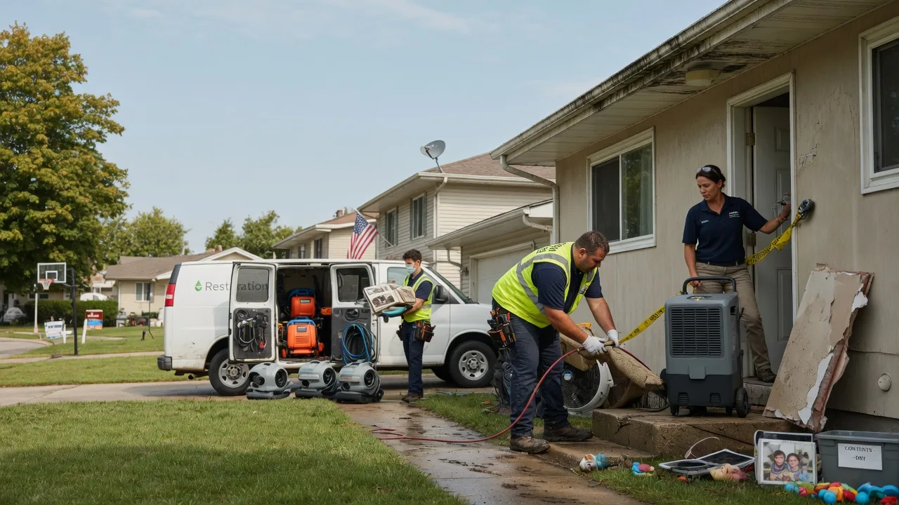 Water Damage Restoration in Reynolds, IL near me